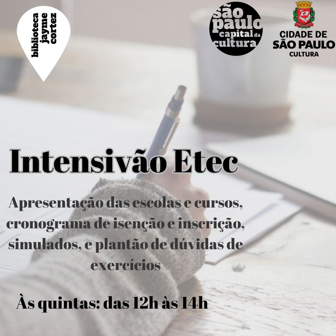 Simulado online para a ETEC (atualizado!)