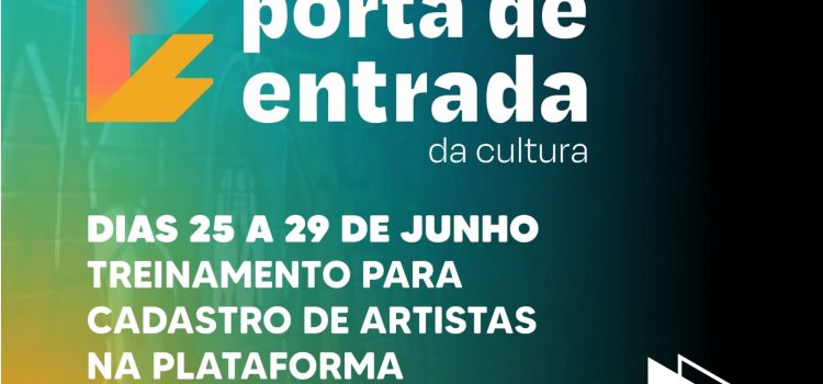 TREINAMENTO PORTA DE ENTRADA DA CULTURA